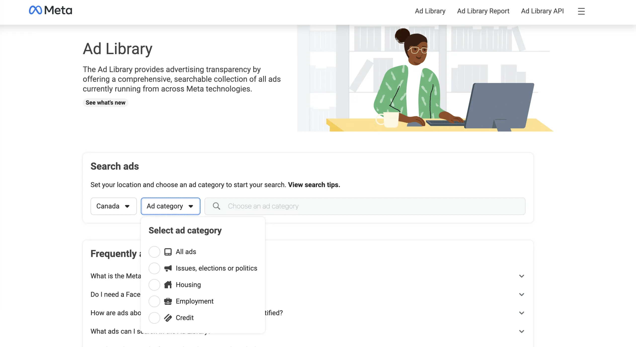 Guide to Check Competitor Ads through Facebook Ads Library